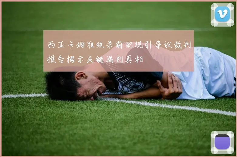 西亚卡姆准绝杀前犯规引争议裁判报告揭示关键漏判真相
